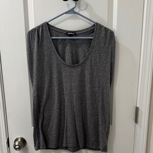 Express Charcoal Women's Short Sleeve Tee